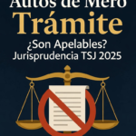 Autos de Mero Trámite en Venezuela: ¿Son Apelables? Última Jurisprudencia del TSJ 2025